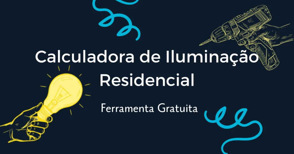calculadora de iluminação