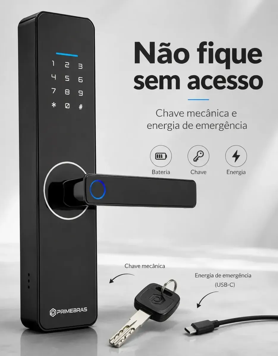 Fechaduras Digitais Baratas com Biometria